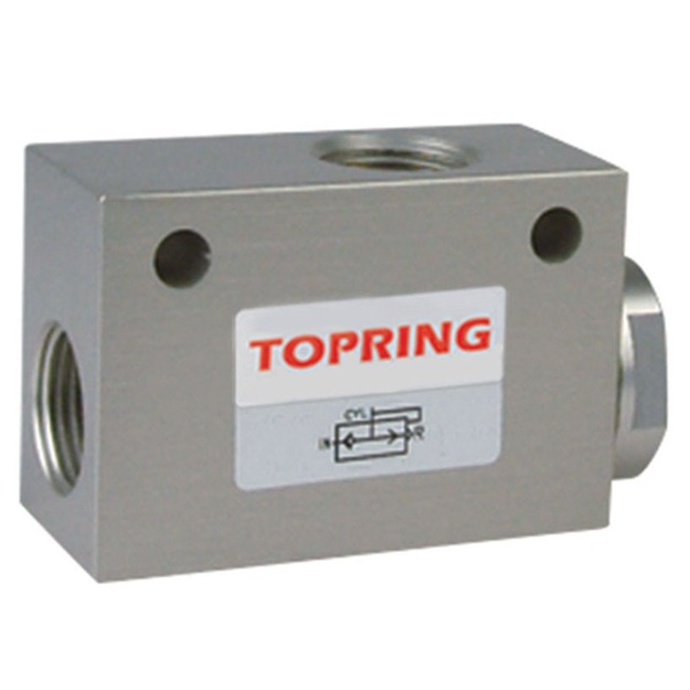 Aluminum quick exhaust valve 1/2 F-NPT