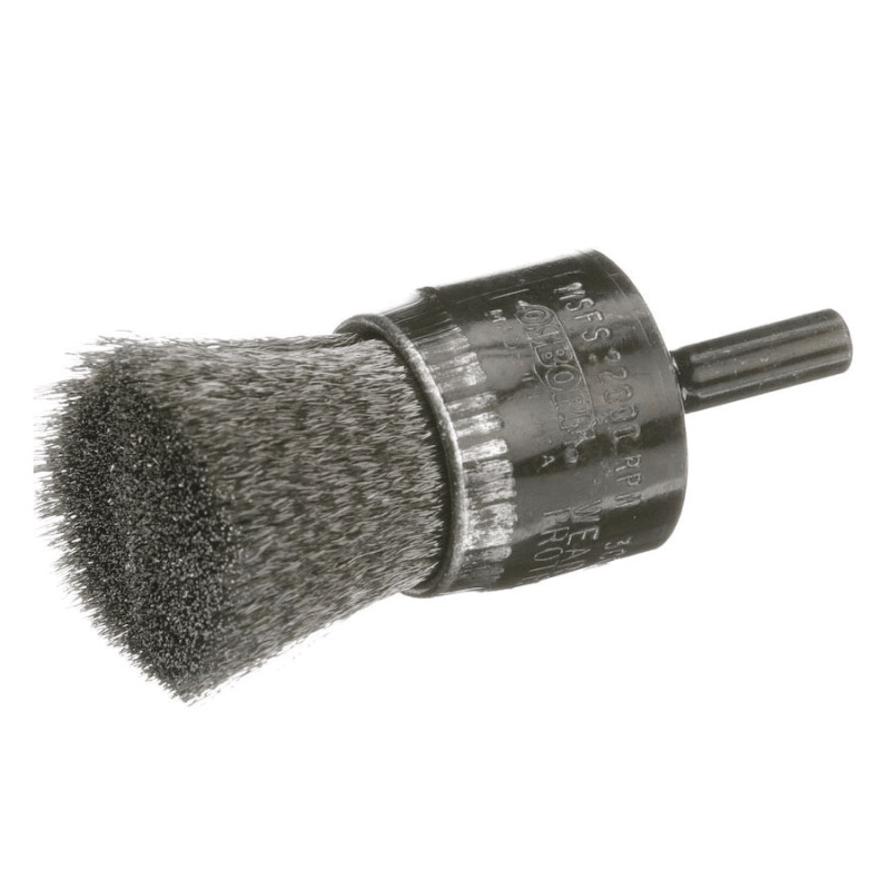 BROSSE SUR TIGE 1X1/4 ACIER INOXYDABLE