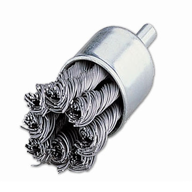 KNOT WIRE END BRUSHES 3/4X1/4 STEEL