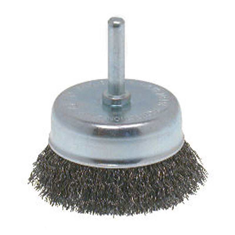BROSSE BOIS.SUR TIGE 2 X 1/4 STEEL 10500 RPM