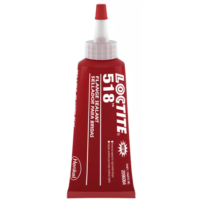 LOCTITE® 518™ semi-flexible sealant for rigid flanges (50 mL tube)