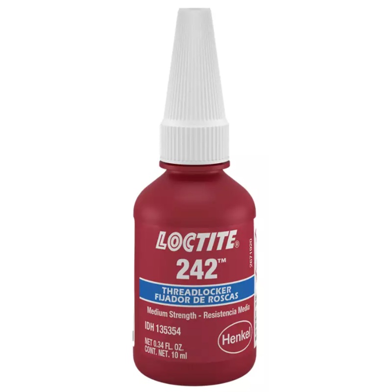 LOCTITE® 242™ blue medium strength threadlocker (10 mL bottle)