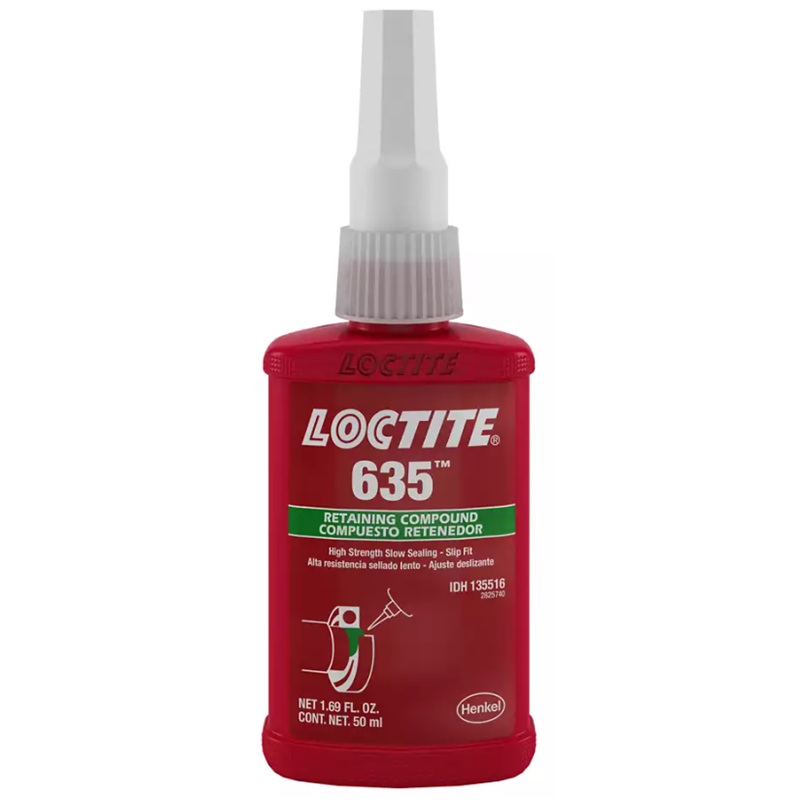 LOCTITE® 635™ very high strength retaining compound (50 mL bottle)