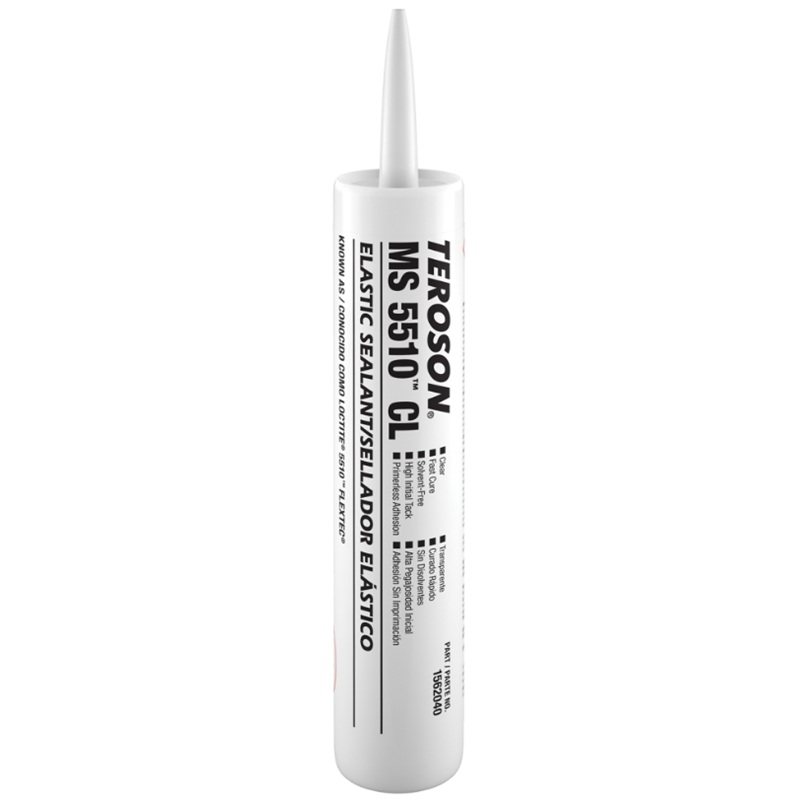 LOCTITE® TEROSON® FLEXTEC™ MS 5510™ CL clear elastic adhesive sealant (300 mL cartridge)