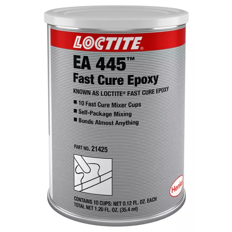 LOCTITE® EA 445™ fast cure epoxy (10 mixer cups of 3.5 mL)