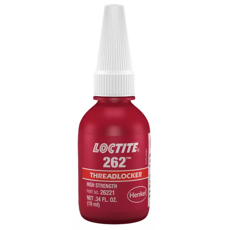 LOCTITE® 262™ red high strength threadlocker (10 mL bottle)