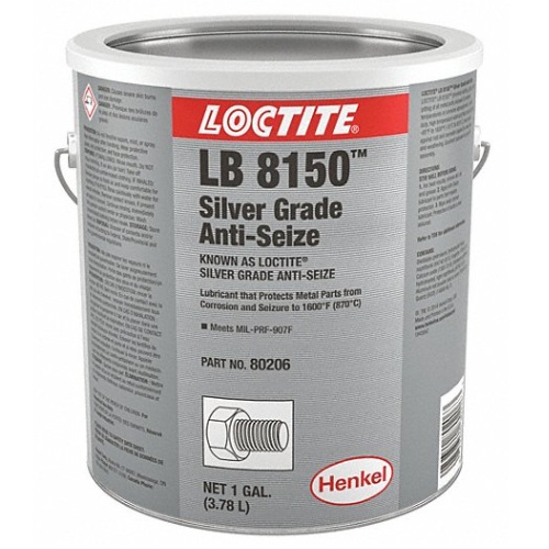 Antigrippant qualité argent LOCTITE® LB 8150™ (contenant 3.78 L)