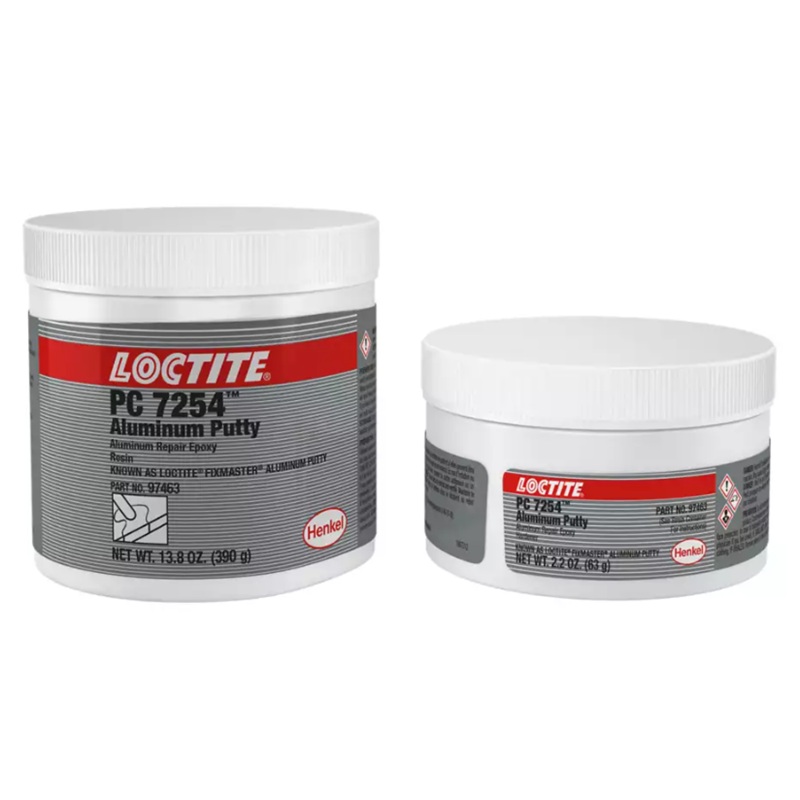 LOCTITE® FIXMASTER® PC 7254™ aluminum putty (mixed, 454 g container)