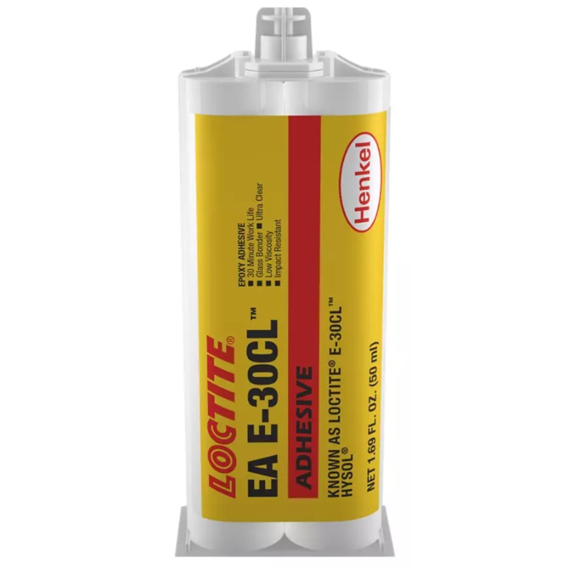 LOCTITE® HYSOL® EA E-30CL™ ultra clear low viscosity structural epoxy adhesive (50 mL dual cartridge)