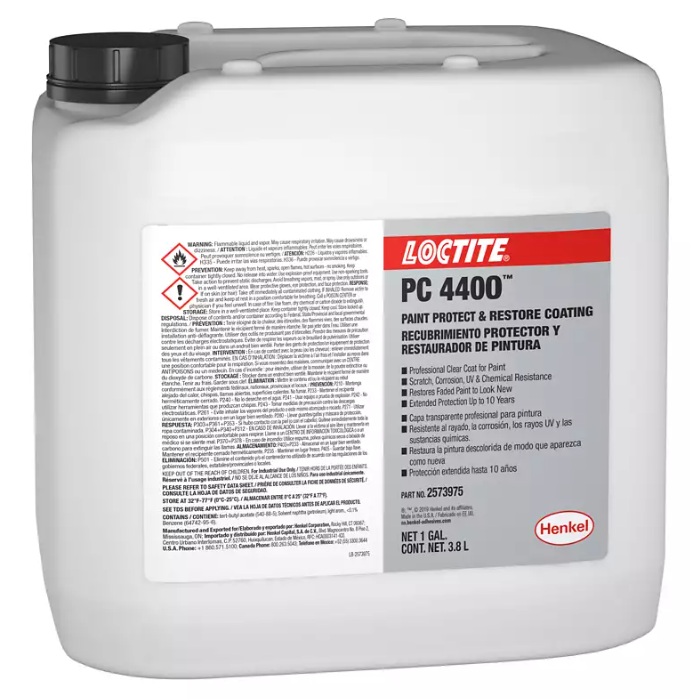 LOCTITE® PC 4400™ paint protect and restore coating (3.79 L bottle)