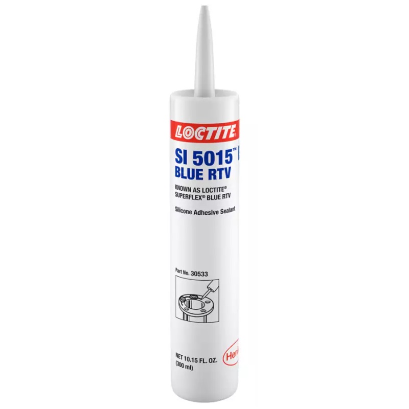 LOCTITE® SUPERFLEX® SI 5015™ BL blue acetoxy RTV silicone adhesive sealant (300 mL cartridge)
