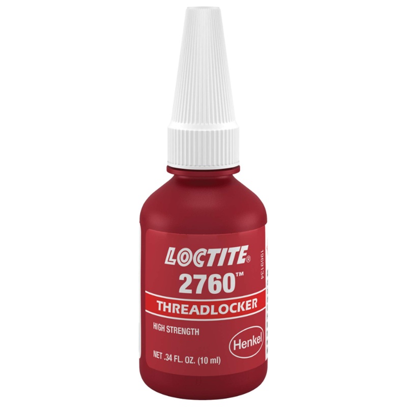 LOCTITE® 2760™ red high strength fast curing threadlocker (10 mL bottle)
