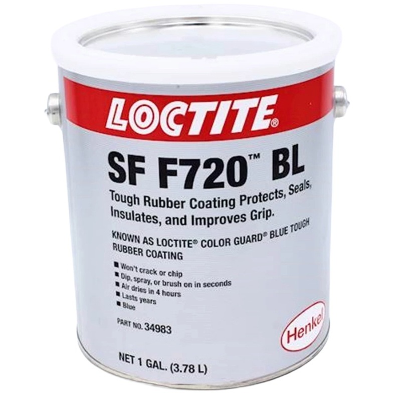 LOCTITE® COLOR GUARD® SF F720™ BL blue tough rubber coating (3.78 L container)