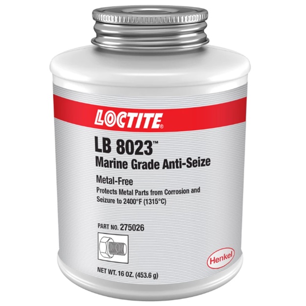 Antigrippant gris foncé de qualité marine LOCTITE® LB 8023™ (bouteille 454 g)