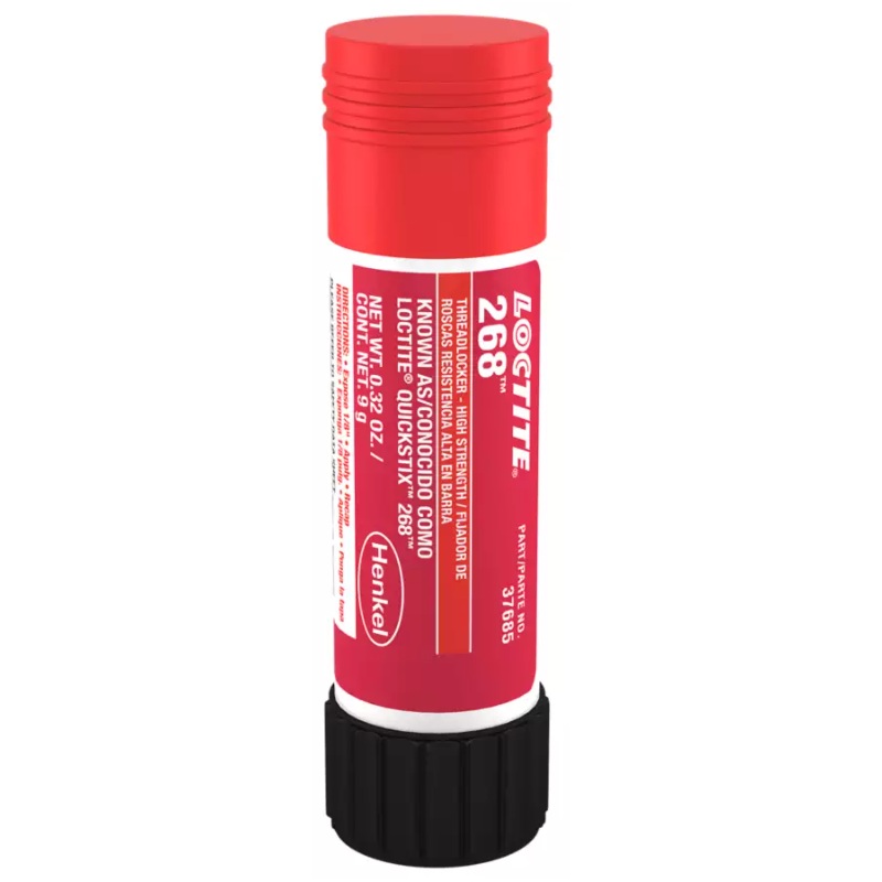 LOCTITE® QUICKSTIX® 268™ red high strength threadlocker (9 g stick)