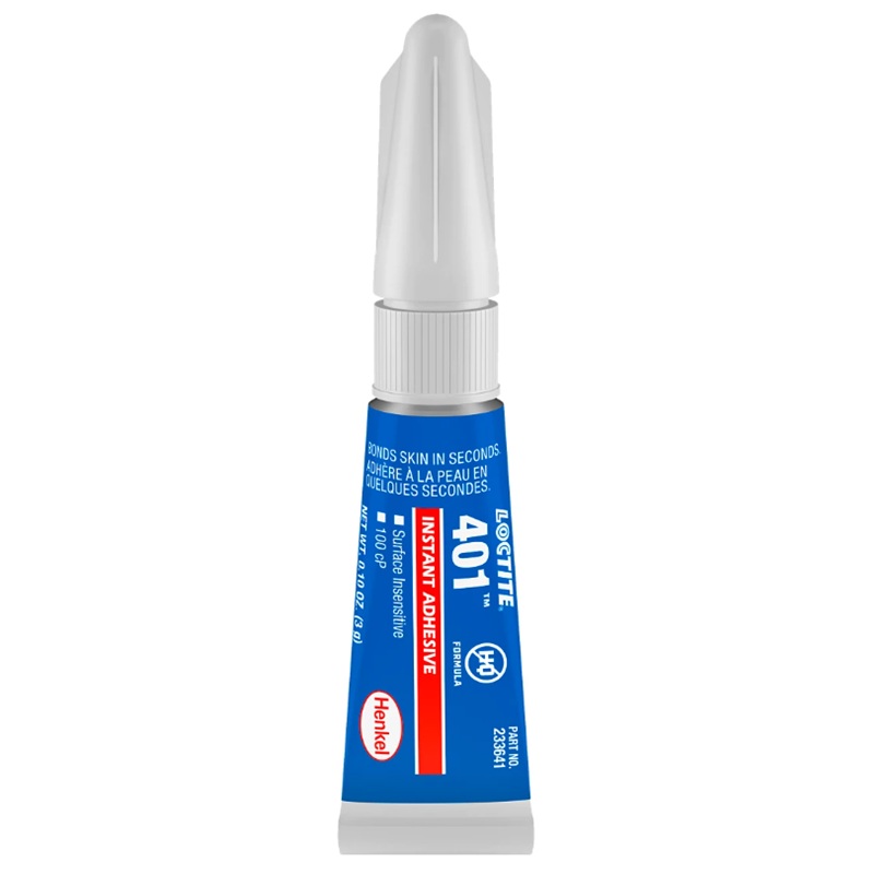 LOCTITE® 401™ instant adhesive (3 g tube)