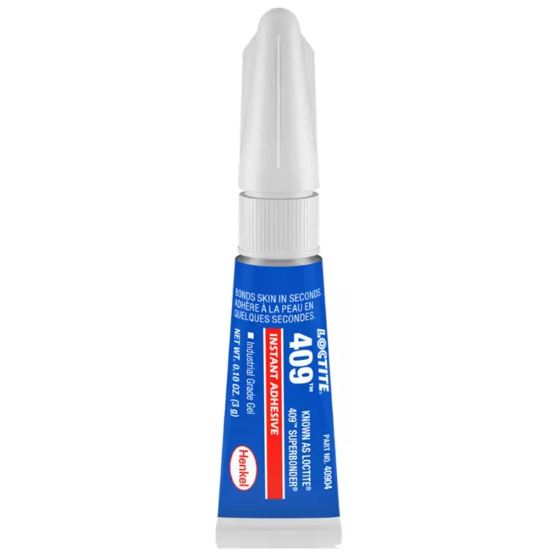 LOCTITE® SUPERBONDER® 409™ instant adhesive for larger gaps (3 g tube)