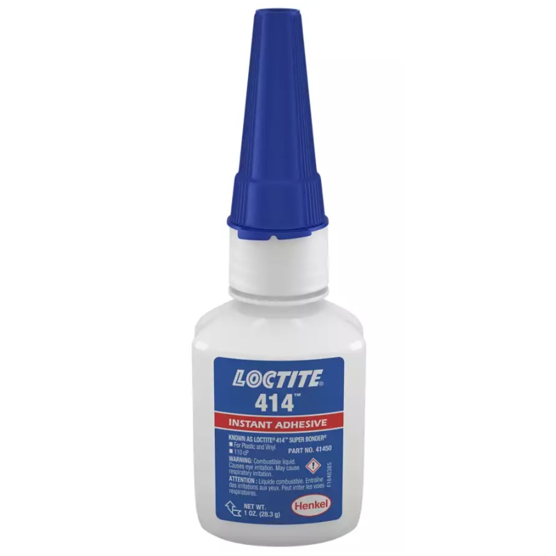 LOCTITE® SUPERBONDER® 414™ low viscosity instant adhesive for plastic (28.3 g bottle)