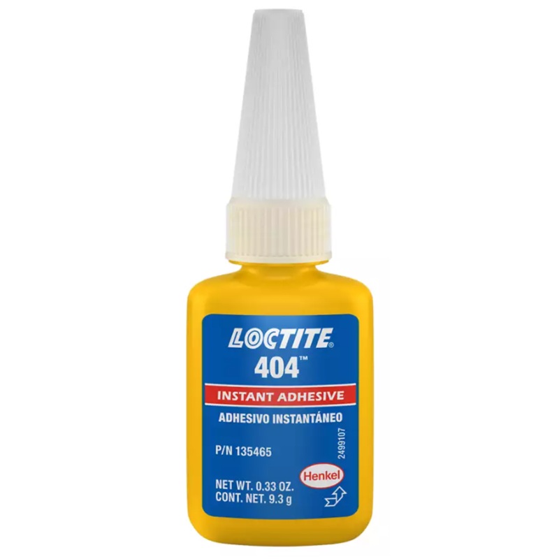 LOCTITE® 404™ instant adhesive for rubber (9.3 g bottle)