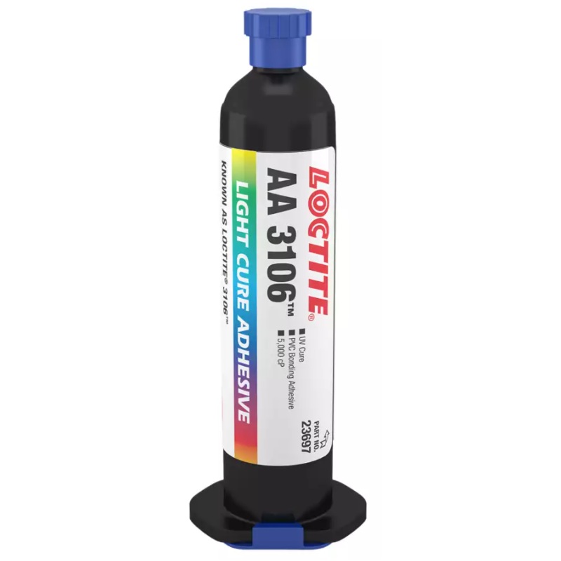 LOCTITE® AA 3106™ light curing adhesive (25 mL syringe)