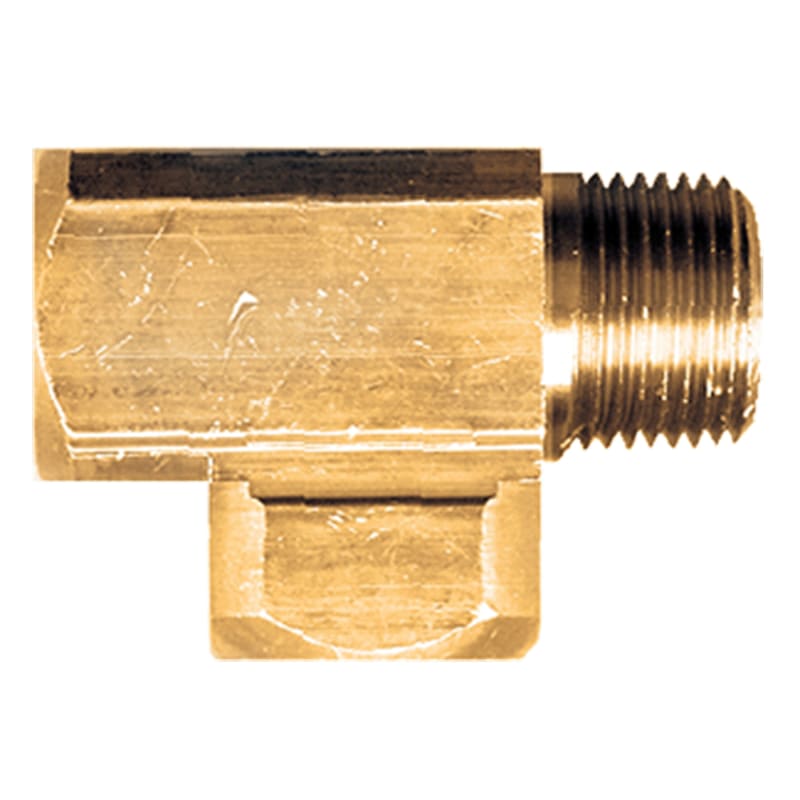 Forged brass run tee 3/4 NPT