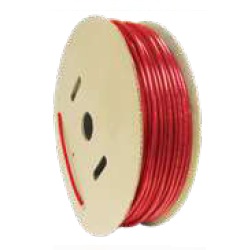 D.O.T. elastomer air brake tube 1/4 in X 100 ft red (SAE J844)