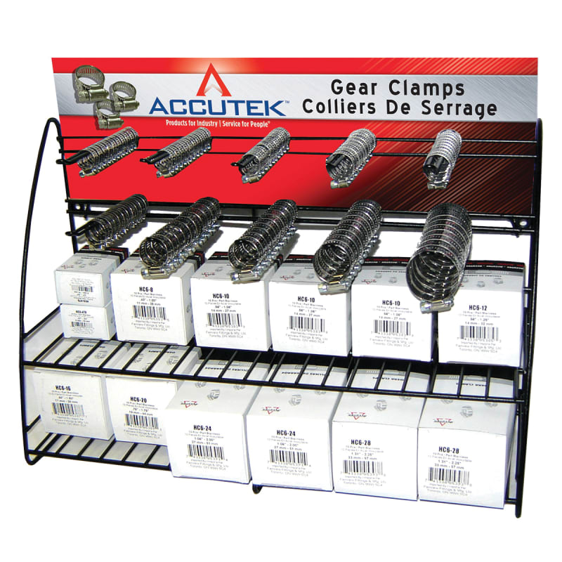 HC6 Auto Clamp Display Rack