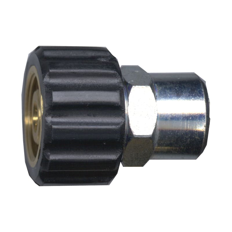 Karcher style pressure wash hose adapter 3/8 F-NPT X M22 X 1.5