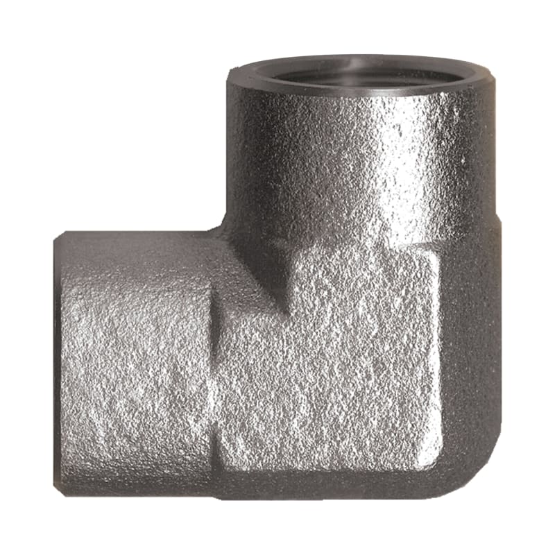 Steel 90 deg elbow 1/8 F-NPT X 1/8 F-NPT