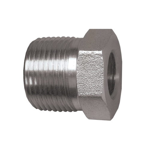 Bague réductrice (bushing) en acier droit 1/4 M-NPT X 1/8 F-NPT