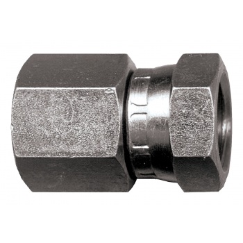 Adaptateur en acier droit 1/8 F-NPSM pivotant X 1/8 F-NPT