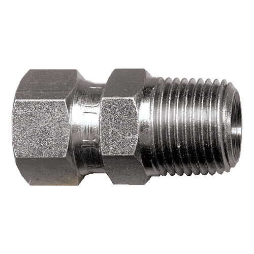 Adaptateur en acier droit 1 po F-JIC pivotant X 3/4 M-NPT
