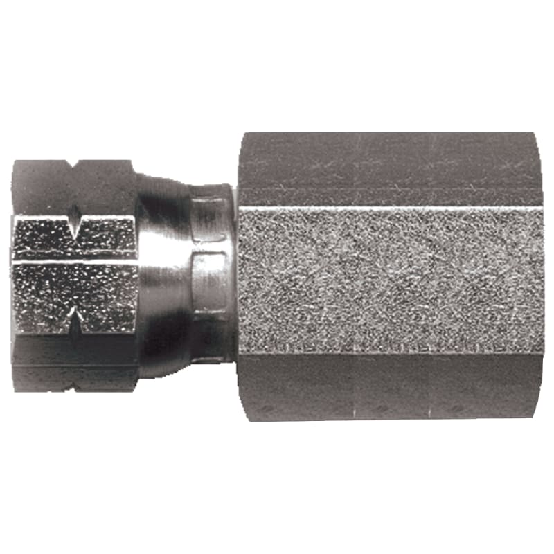 Adaptateur en acier droit 3/8 F-JIC pivotant X 3/8 F-NPT