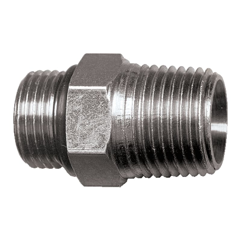 Adaptateur en acier droit 3/4 M-ORB X 3/4 M-NPT