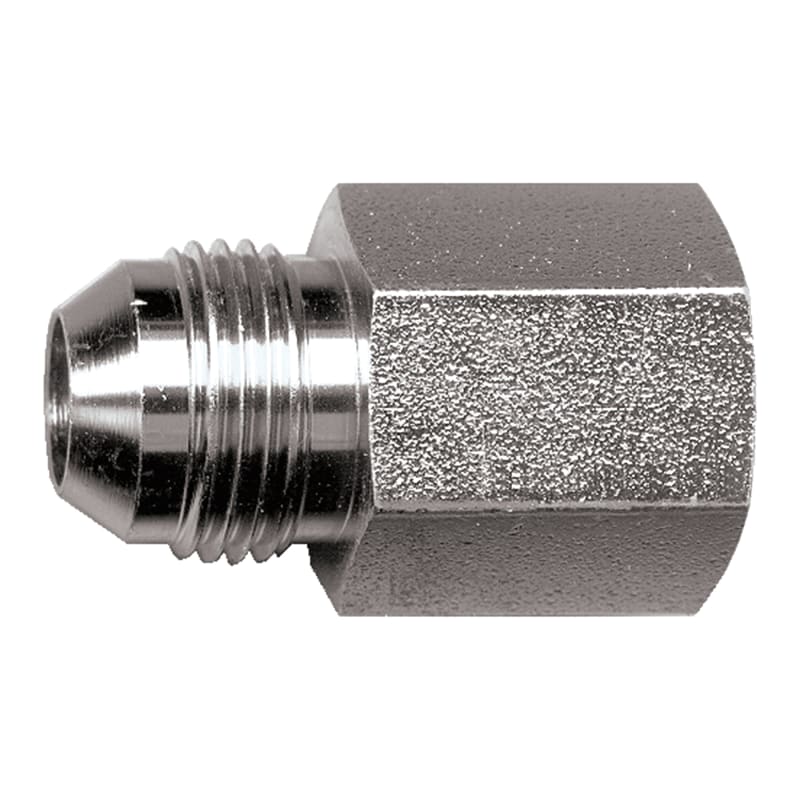 Adaptateur en acier droit 5/8 M-JIC X 1/2 F-NPT
