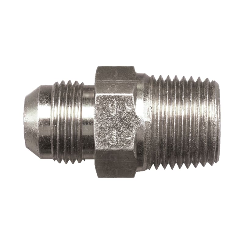 Adaptateur en acier droit 5/8 M-JIC X 3/8 M-NPT