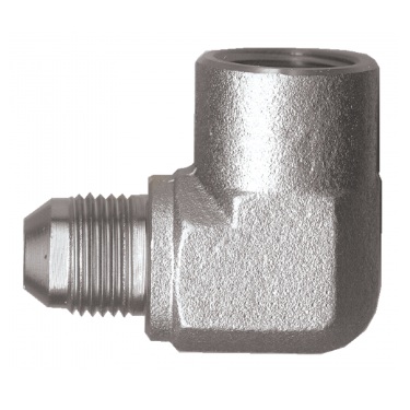 Steel 90 deg elbow 3/4 M-JIC X 3/4 F-NPT