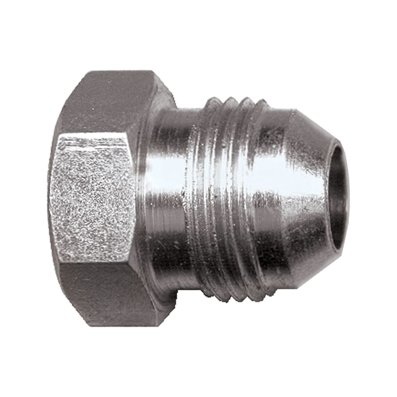 Bouchon mâle en acier tête hexagonale 5/8 M-JIC