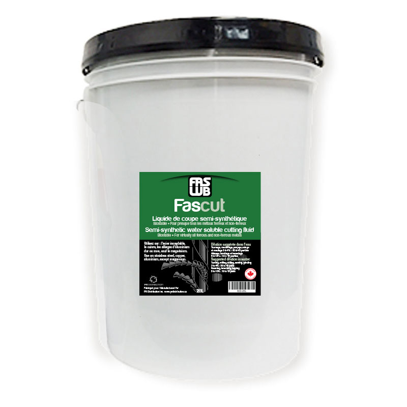 Liquide de coupe soluble semi-synthétique biostable FASLUB® (20 L)