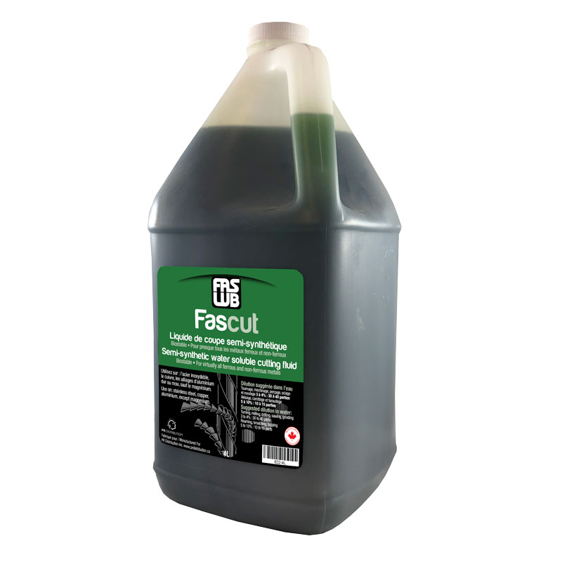 Liquide de coupe soluble semi-synthétique biostable FASLUB® (4 L)
