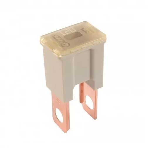 Fusible PAL / FLM 120A gris pâle terminaux mâles droits