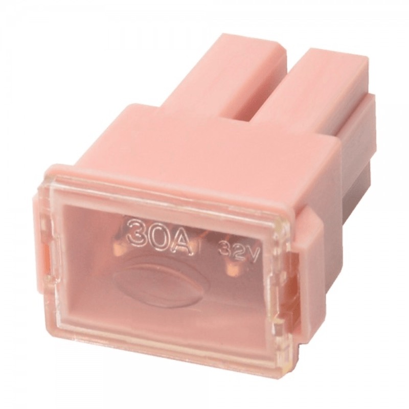 Fusible PAL / FLF 30A rose terminaux femelles