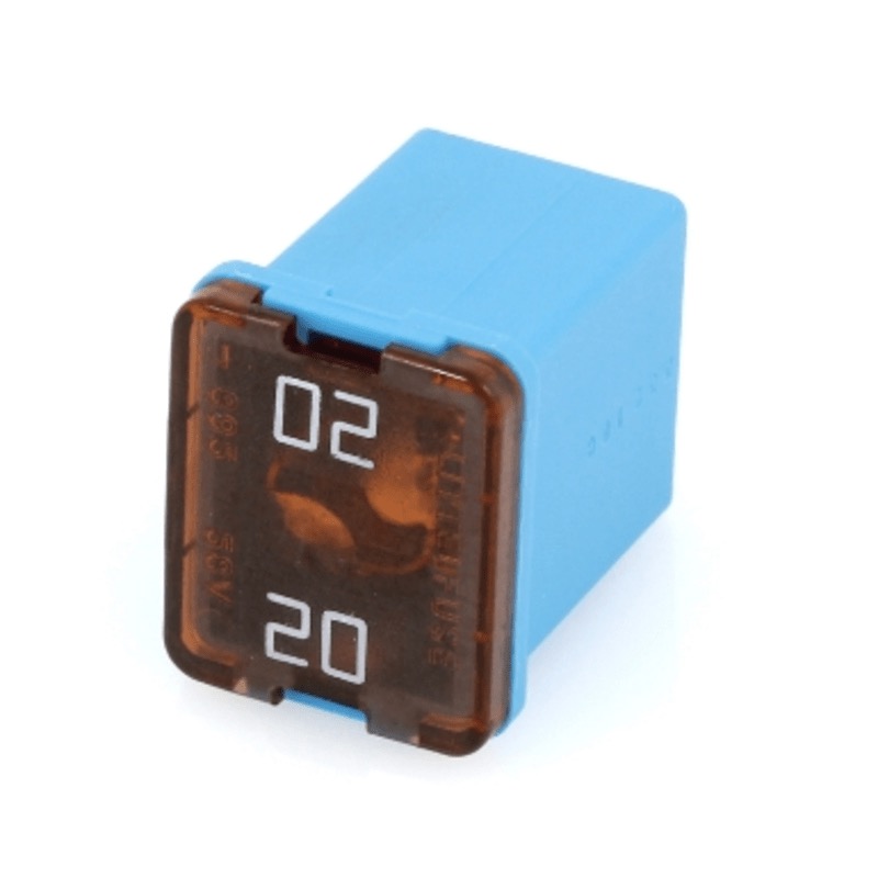 Fusible JCASE profil bas / FMX-LP 20A bleu pâle