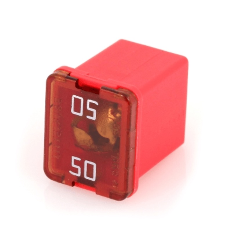 Fusible JCASE profil bas / FMX-LP 50A rouge