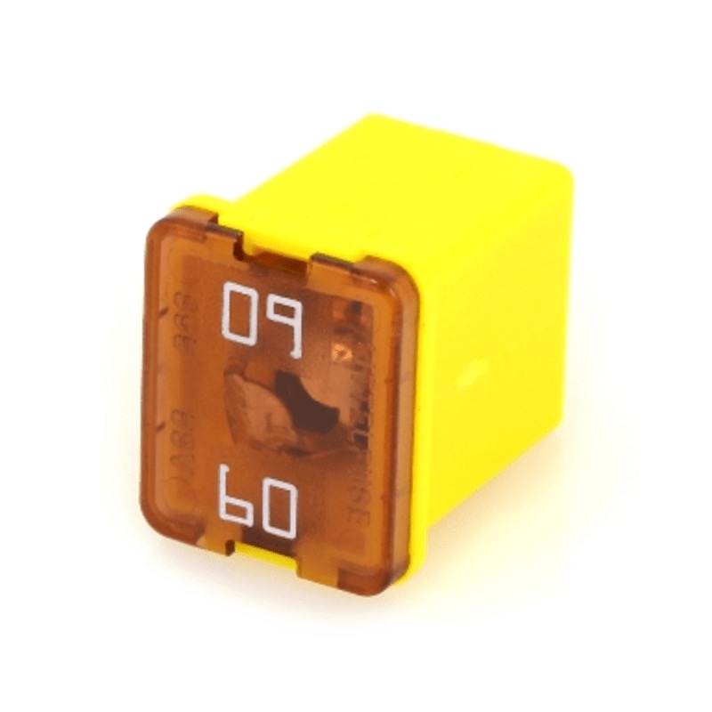 Fusible JCASE profil bas / FMX-LP 60A jaune