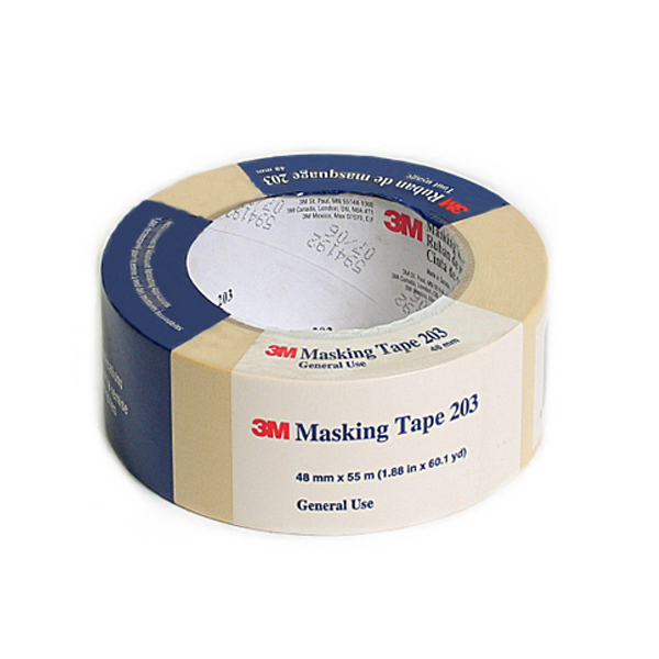 3M UTILITY MASKING TAPE 18MM X 55M SERIE 203