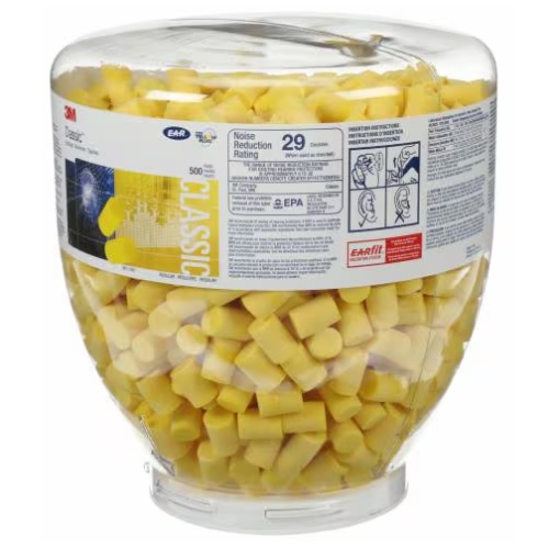 Recharge de bouchons d'oreilles 3M™ E-A-R™ pour distributeur, 29 dB NRR (500 paires)