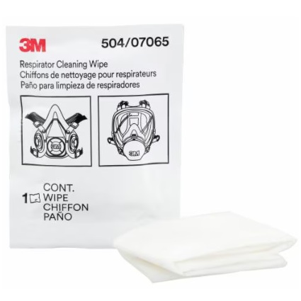 3M™ alcohol-free respirator cleaning wipes