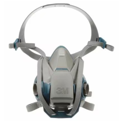 3M™ 6500 series quick latch half mask reusable respirator, S