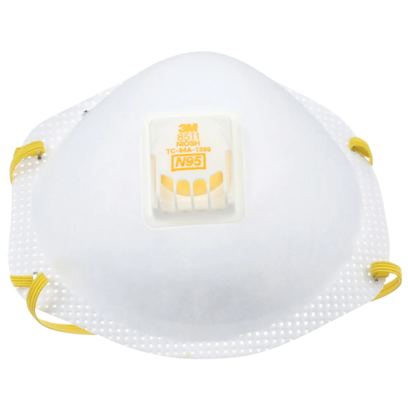 Respirateurs contre les particules jetables 3M™ 8511 homologué N95 avec valve d'expiration